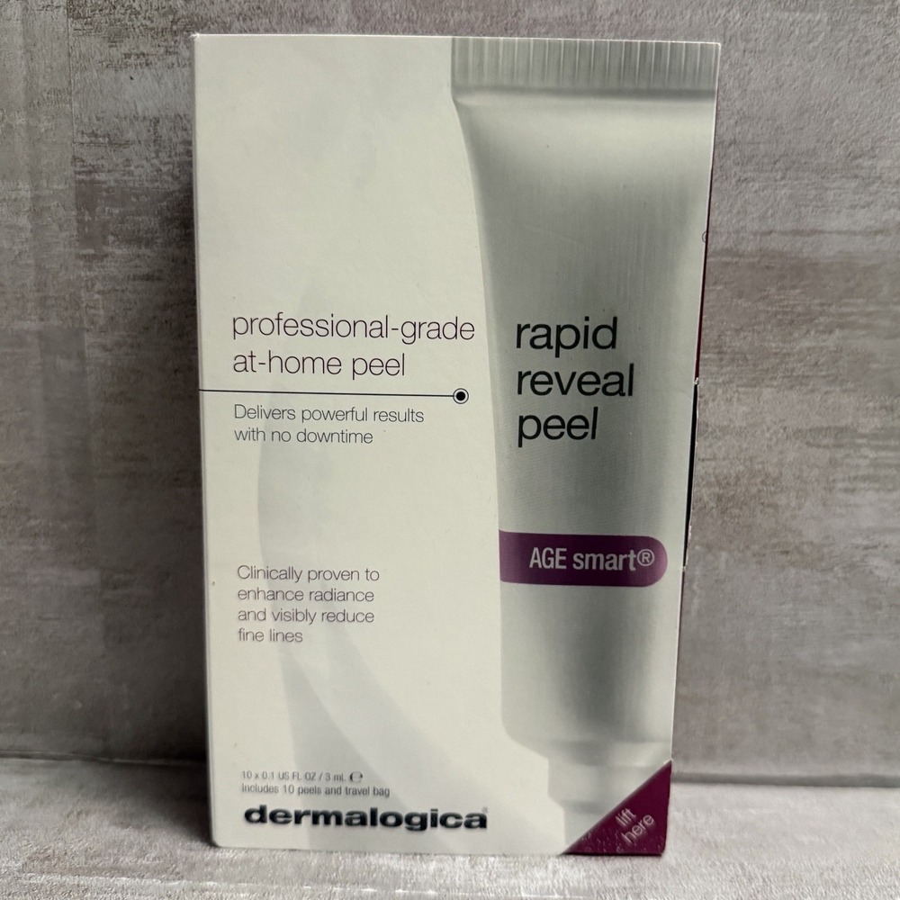 Dermalogica Age Smart Rapid Reveal Peel Exfoliant Kit 10 x 3ml/0.1oz New In Box